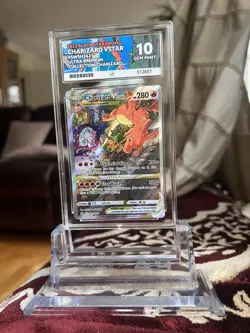 Charizard VSTAR SWSH262 Ace 10 Card Pokemon TCG 2022 Perfect Sub Grades Mint - Image 1