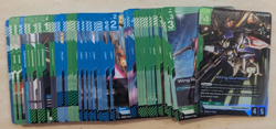 GUNDAM CARD GAME ST02 WINGS OF ADVANCE STARTER DECK COMPLETE BANDAI - Image 2