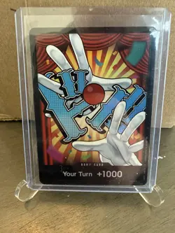 DON!! Card (Buggy) Premium Booster -The Best- Vol. 2 Foil One Piece CCG - Image 1