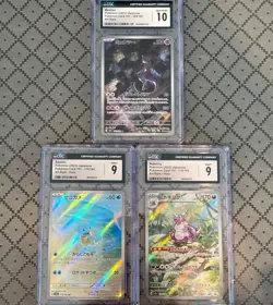 Lot of CGC Graded 151 Cards Pokemon TCG Japanese - 3 Card lot - Image 1