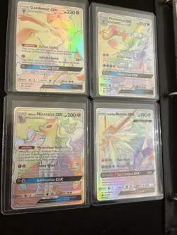 Ultra rare Pokemon Binder Collection 20+ Pages Of Rare Cards 4 Pages Of Rev Holo - Image 2