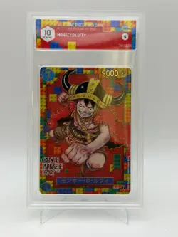 GRAAD 10 Luffy P-110 Premium Card Collection ONE PIECE DAY 25 Japanese 2025 - Image 1