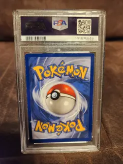 Pokemon TCG Fossil Gengar Holo Rare Card #5 PSA 5 - Image 2