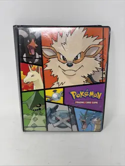 Vintage Pokemon Trading Card Game TCG Binder 2007 Ultra Pro 81973 Arcanine - Image 1