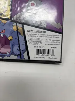 Vintage Pokemon Trading Card Game TCG Binder 2007 Ultra Pro 81973 Arcanine - Image 2