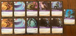 Riftbound TCG || Foil Lot C/U and Battlefields - Defy, Sprite Mother - 70+ cards - Image 3