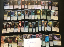 Magic the Gathering 300 Common Foils Lot GERMAN and ENGLISH *READ* - Image 1