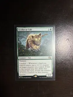 MTG - Scythecat Cub Foundations Jumpstart Regular - Image 2