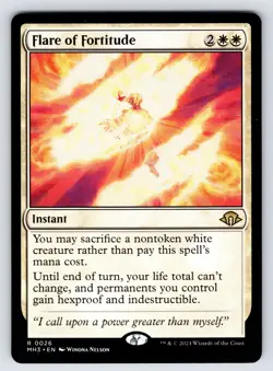 Flare of Fortitude - Modern Horizons 3 - MTG Magic the Gathering - Image 1