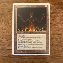 Colossus of Sardia NM+ NEVER PLAYED MTG Fourth 4th Ed. Magic FAST SHIPPING - Image 1