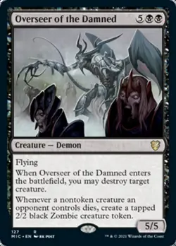 Overseer of the Damned [Innistrad: Midnight Hunt Commander] Magic MTG - Image 1