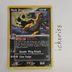 Pokemon Dark Dragonite EX Team Rocket Returns Holo Rare 15/109 2004 HP120 - Image 1