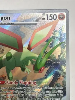 Flygon 101/094 Illustration Rare IR Phantasmal Flames NM Pokemon TCG - Image 4