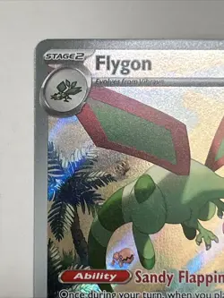 Flygon 101/094 Illustration Rare IR Phantasmal Flames NM Pokemon TCG - Image 5
