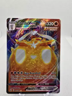 Pokemon Karte Liberlo Vmax 045/264 Fusionsangriff NM Deutsch - Image 1