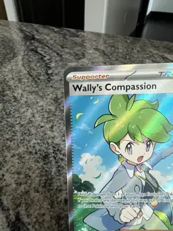 Pokemon TCG Wallys Compassion 176/133 Full Art Trainer Mega Evolutions NM - Image 2