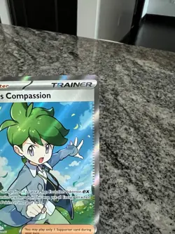 Pokemon TCG Wallys Compassion 176/133 Full Art Trainer Mega Evolutions NM - Image 3