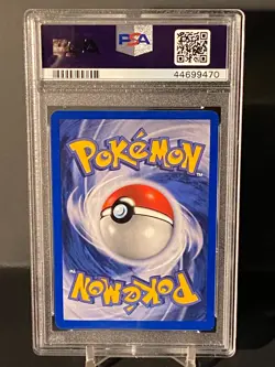 Pokemon Gym Challenge Unlimited 19/132 Holo Rare Koga PSA 9 Mint Swirl - Image 2