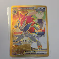 N's Zoroark ex 189/159 Hyper Rare Journey Together Pokemon TCG - Image 5