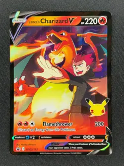 Lance's Charizard V SWSH133 Pokemon Promo 2021 NM 🔥🔥🔥 - Image 1