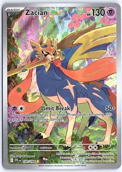 Pokemon Zacian Illustration Rare 100/094 Phantasmal Flames 🔥🔥 - Image 1