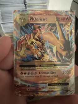 Pokemon TCG M Charizard EX 13/108 Evolutions 2016 Holo Ultra Rare - NM - Image 5