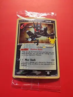 Pokemon Greninja Gold Star SWSH144 Sealed Celebrations Promo UPC Pikachu 25th - Image 2