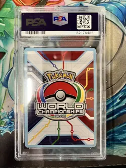 2014 Pokemon Promo Tropical Beach World Championship Trevgor PSA 9 - Image 2
