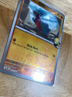 Cynthia's Gible 102/182 Sv10: Destined Rivals Reverse Holo - Pokemon TCG 2025 - Image 2