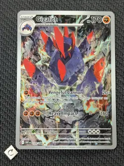 Gigalith 129/086 - White Flare Illustration Rare English Pokemon TCG NM - Image 1