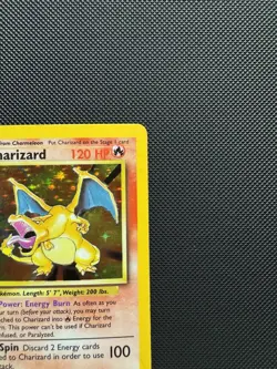 Pokemon TCG Charizard 4/102 Base Set Holofoil Rare 1999 WoTC MP - LP - Image 2