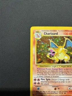 Pokemon TCG Charizard 4/102 Base Set Holofoil Rare 1999 WoTC MP - LP - Image 5