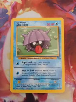 Pokemon TCG Shellder Fossil Edition 54/62 - Image 1