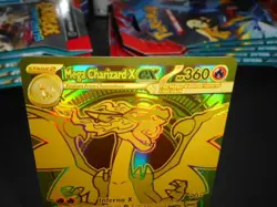 2025 Pokemon MEGA CHARIZARD X EX 130/094 Phantasmal Flames Mega Hyper Rare ENG - Image 5