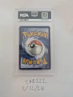 2025 POKEMON PFL EN-PHANTASMAL FLAMES #125 MEGA CHARIZARD X EX PSA 10 - Image 3
