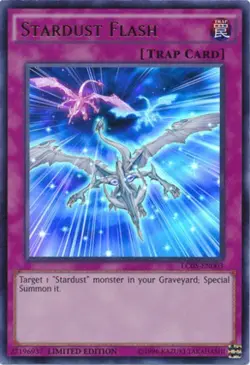 Stardust Flash - LC05-EN003 - Ultra Rare - Limited Edition - Lightly Played - Image 1