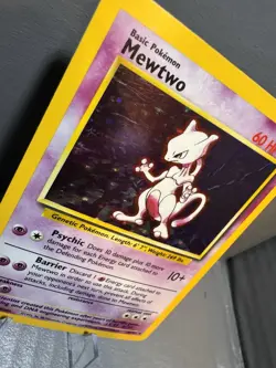 Pokemon Card - Mewtwo 010/102 Base Set Holo - Image 2