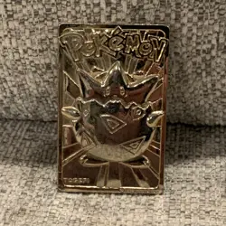 Burger King - 23k Gold Plated Trading Card - Togepi - 1999 - Pokemon - Vintage - Image 1