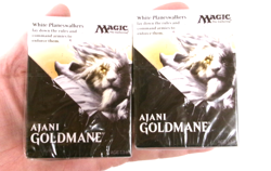 Magic The Gathering AJANI GOLDMANE 2 Packs SEALED Card Pack Deck - Image 1
