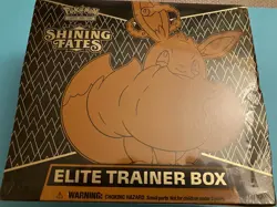 Shining Fates Elite Trainer Box ETB Pokemon Cards TCG NEW FACTORY SEALED. - Image 1