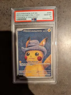 Pikachu with Grey Felt Hat 085 Sv: Scarlet & Violet Promo Cards Regular - Image 1