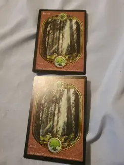 MTG Forest (UGL) Unglued Regular Basic Land Magic The Gathering - Image 1