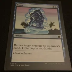1 x Snap - Commander: Wilds of Eldraine - NM-Mint - MTG - Image 1