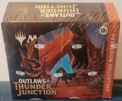 Magic the Gathering: Outlaws of Thunder Junction Collector Booster Box New - Image 1