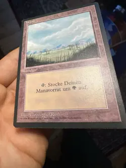 German FBB • Misprint Wald "Forest Plains" • Pack Fresh • Mtg (625) - Image 3