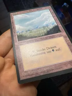 German FBB • Misprint Wald "Forest Plains" • Pack Fresh • Mtg (625) - Image 4