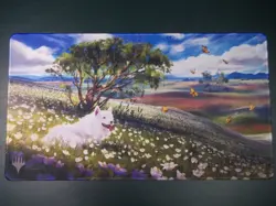 MTG Signed Dog Plains Playmat Johannes Voss Magic The Gathering Ultra Pro - Image 1