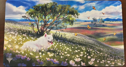 MTG Signed Dog Plains Playmat Johannes Voss Magic The Gathering Ultra Pro - Image 3