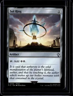 Sol Ring (0359) - 359 - FIC - NM - MTG Magic the Gathering - Image 1