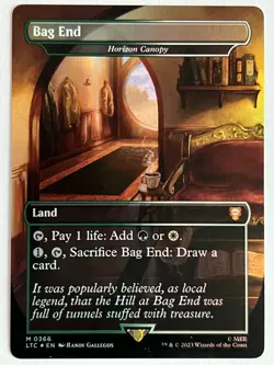 Magic MTG Horizon Canopy Bag End Lord of The Rings #0366 Borderless Foil lotr - Image 1